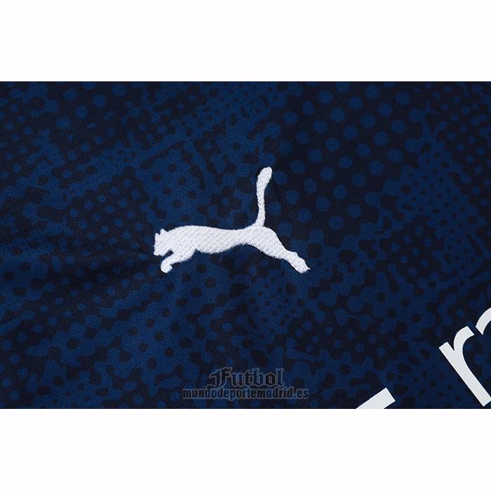 Chandal del Olympique Marsella Manga Corta 2025-2026 Azul - Pantalon Corto